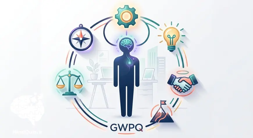 تست شخصیت شغلی GWPQ: راهنمای کامل شناخت استعدادها و موفقیت در محیط کار